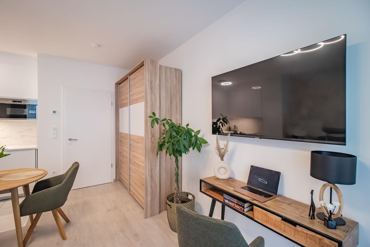 Japandi Studio Apartment, Free Parking ブダペスト エクステリア 写真
